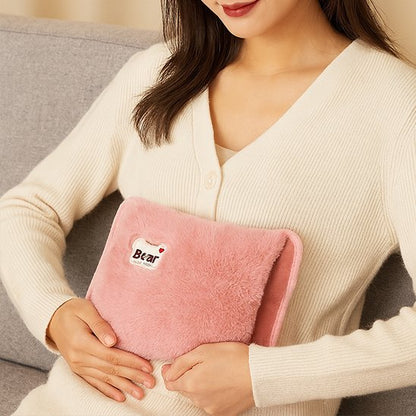 electric-hot-water-bottle-pink-large-pain-relief-hand-foot-belly-warmer-therapy
